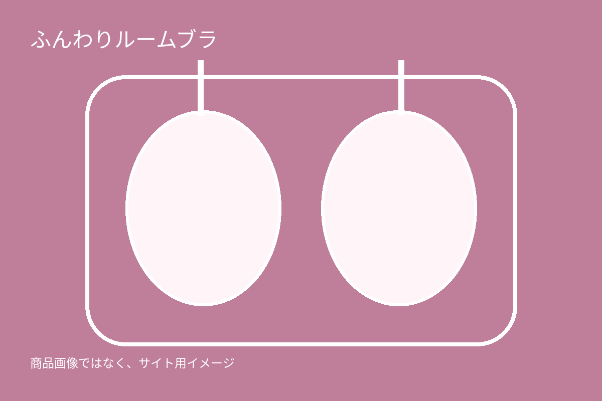 ふんわりルームブラのサイト用イメージ